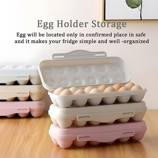 Stackable BPA Free Egg Holder Tray