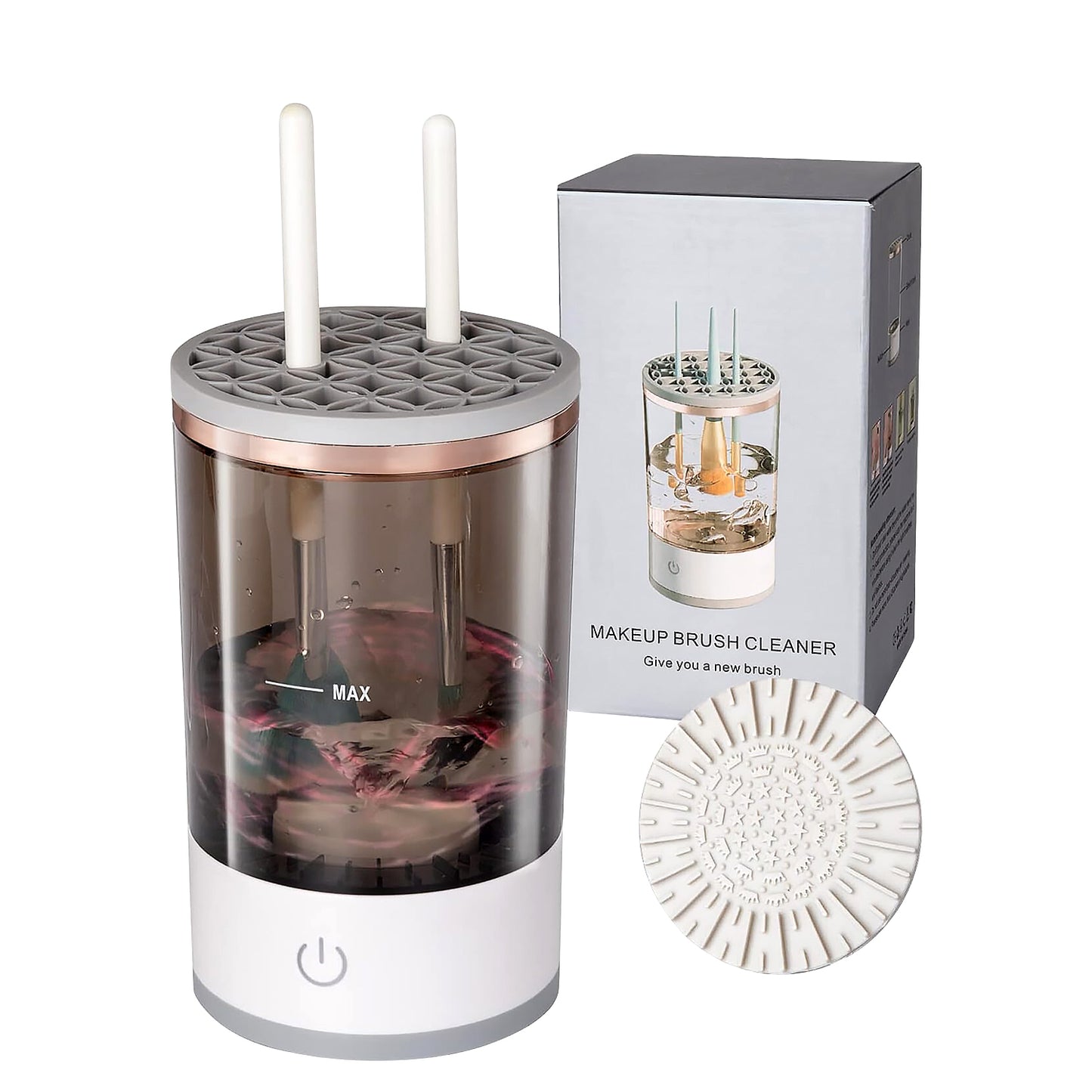 Automatic Makeup Brush Cleaner Fast Electric Brush Cleaner Hand Free Machine Super Clean Brush Washer  Brushes Organizer Tool