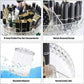 Makeup Organizer Adjustable 360 Rotation Box Case and Storage,Spinning Cosmetic Display Case Multi-Function Clear Carousel Cosmetic with 7 Layers Large Capacity, Fits Jewelry, Makeup Brushes